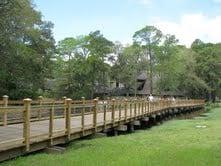 Part of the 80 miles system of bike trails on the island.