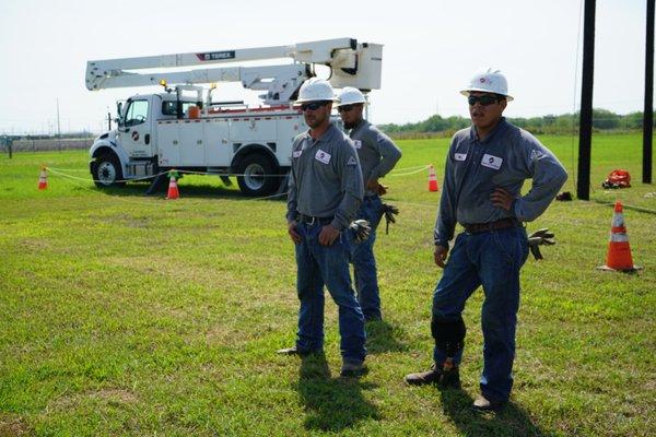 NEC holds field trip opportunity for local elementary schools to learn about NEC and even meet watch our lineman in action!