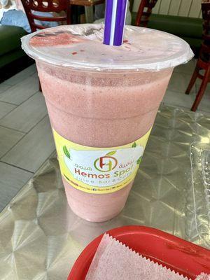 1. Strawberry Banana Smoothie