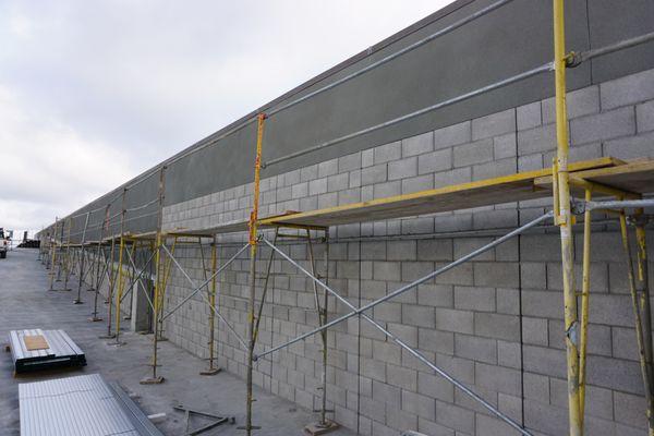 Masonry CMU block walls