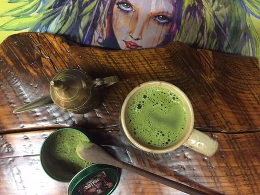 Tru matcha "LOVE" "Ritual within the cup"