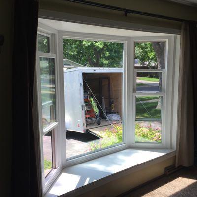 Bay Window installed by Wisco Roofing & Windows