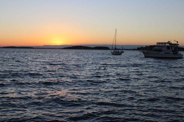 Sunset at Sunset Bay Marina