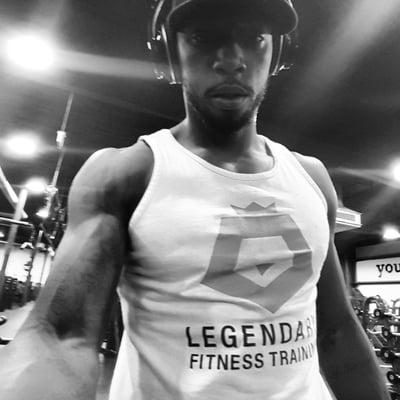 Hardwork pays off #gains @legendaryfitness