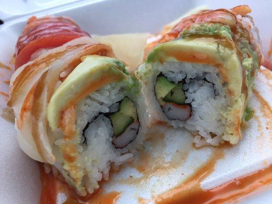 Rainbow roll