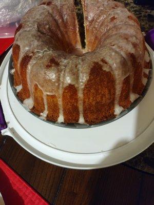 Homemade Lemon Pound Cake