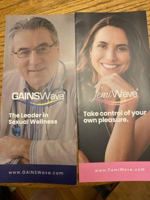 GAINSWave and FemiWave treatments for Sexual Wellness and Rejuvenation