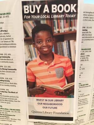 A great way to donate to the libraries on NYC