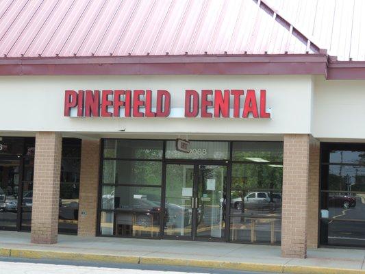 The Pinefield Dental office.