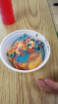 Superman ice cream