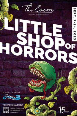 Season 15 opener, Little Shop of Horrors, runs Sept. 7-24, 2023