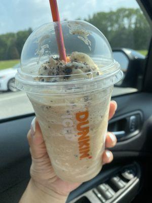 Butter pecan frozen coffee