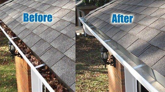 How to clean rain gutters on your roof