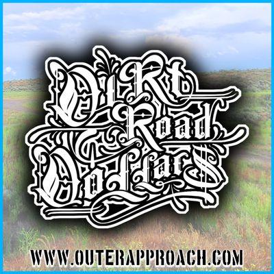 Dirt Road Dollars, Die Cut Vinyl Decal