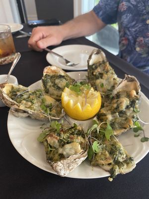 Oysters Rockefeller