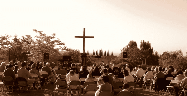 Easter 2016 Out by the cross