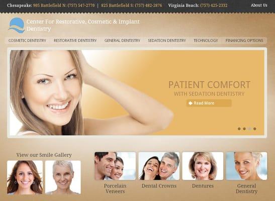 Center for Restorative, Cosmetic & Implant Dentistry in Virginia Beach, VA
