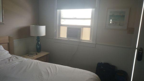 This is the room they gave me...not like the picture of the room I booked.