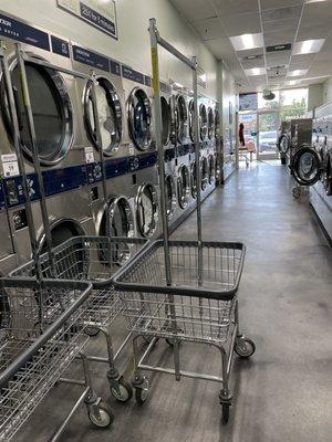 Clean machines and shiny baskets for your laundry