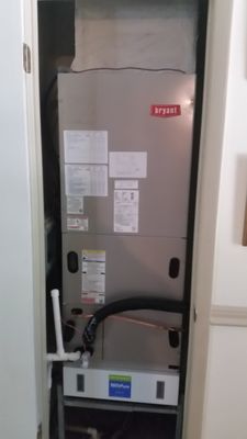 Jim install Air Handler