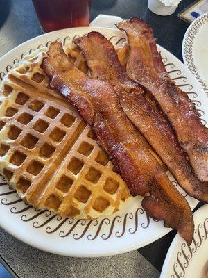 Waffles Bacon