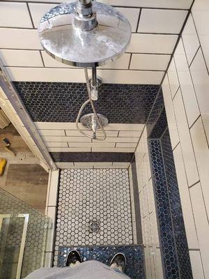 Shower install