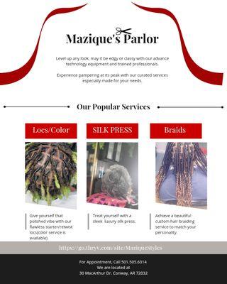 Our most popular styles book your consultation let's grow our relationship to getting healthy hair or continuing healthy hair lifestyle