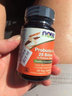 Nice lady, very good prices. They have refrigerated probiotics less expensive than ordering them by mail!