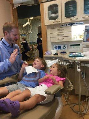 children love the dentist