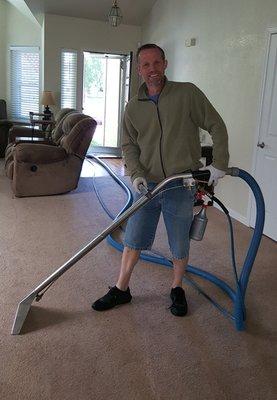 Chris has provided carpet cleaning services to Sonoma, Napa and Marin Counties for over 20 years.