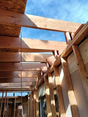 Framing, roofing, tpo, etc