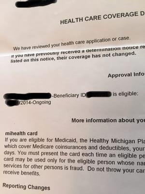 I was determined eligible and then they revoked my medicaid shortly after. Really? And not one soul who works there knows why?