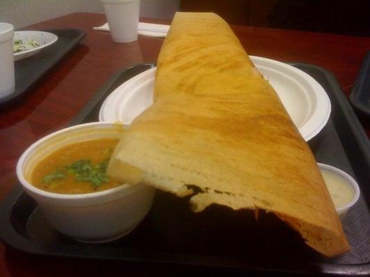 A dosa at Umiya.