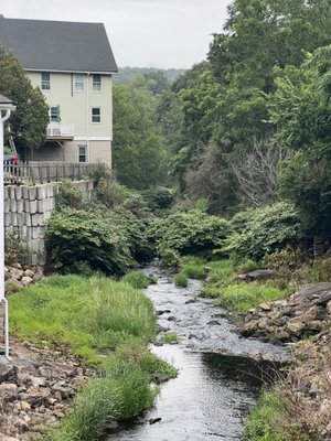 Enchanting Shunnock River by the brewery.