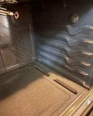 clean oven