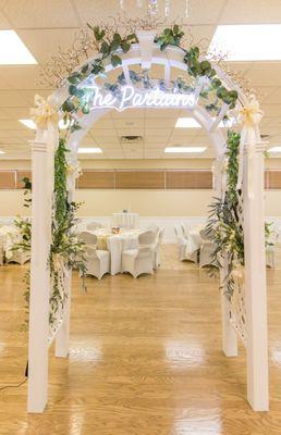 Wedding arbor arch