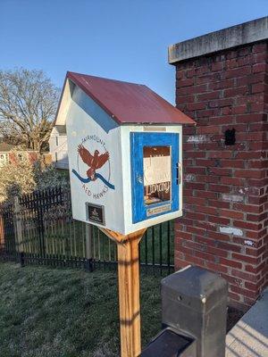 Little Free Library in front of Fairmount Elementary, Bristol TN