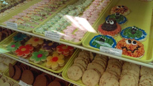 A selection of cookies.