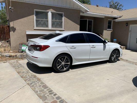 Ceramic window tinting