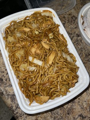 Chicken lo mein (large)