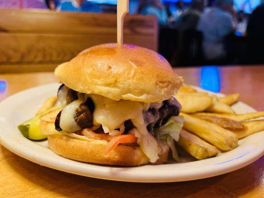 Smokehouse Burger & fries