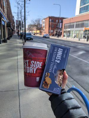 Coffee to go & Swedish cookies