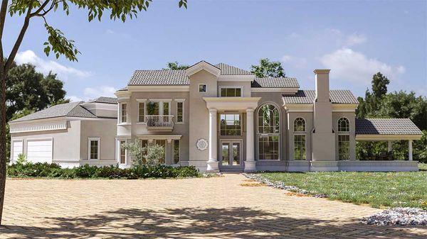 Architectural and Structural Engineering for a large ground-up 4,500 sq. ft. New Custom Home in San Bernardino.