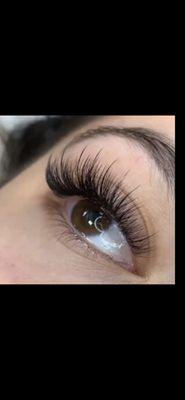 Beautiful lash extension