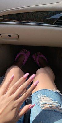 Nails and pedi