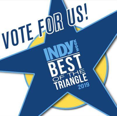 Voted Best of the Triangle in Pet Sitting & Dog walking!