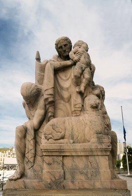 Adolph Weinman, Edward Sanford, George Snowden, Joseph Kisselewski; allegorical sculpture group depicting triumph, law, progress & harmony