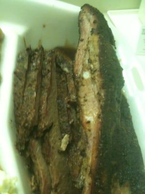 Great rub flavor on ribs and brisket