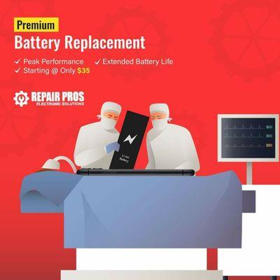 Battery replacements