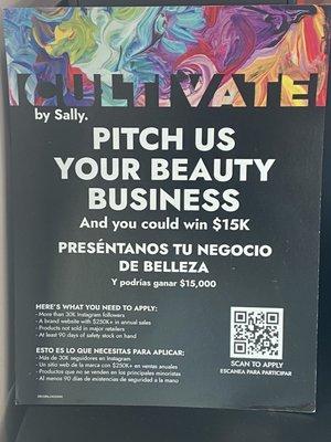 Pitch your business